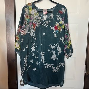 Johnny Was Tunic Blouse Top